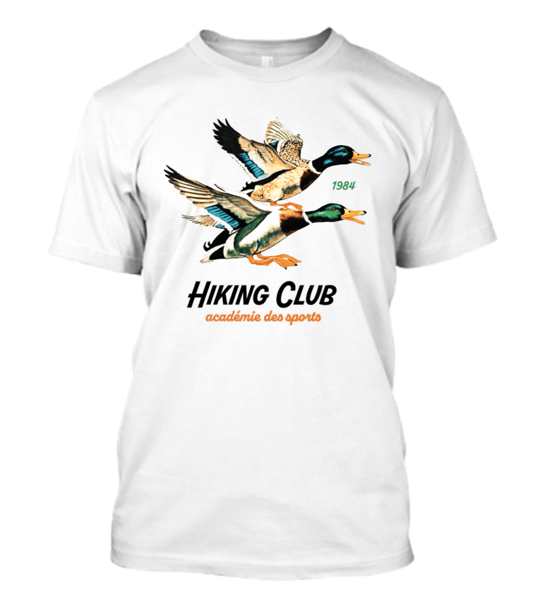 Hiking Club 1984 Academie Def Sports Ducks T-Shirt