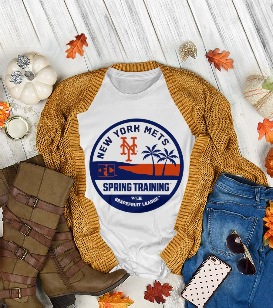 New York Mets Spring Training Grapefruit League Luxe Knit T-Shirt