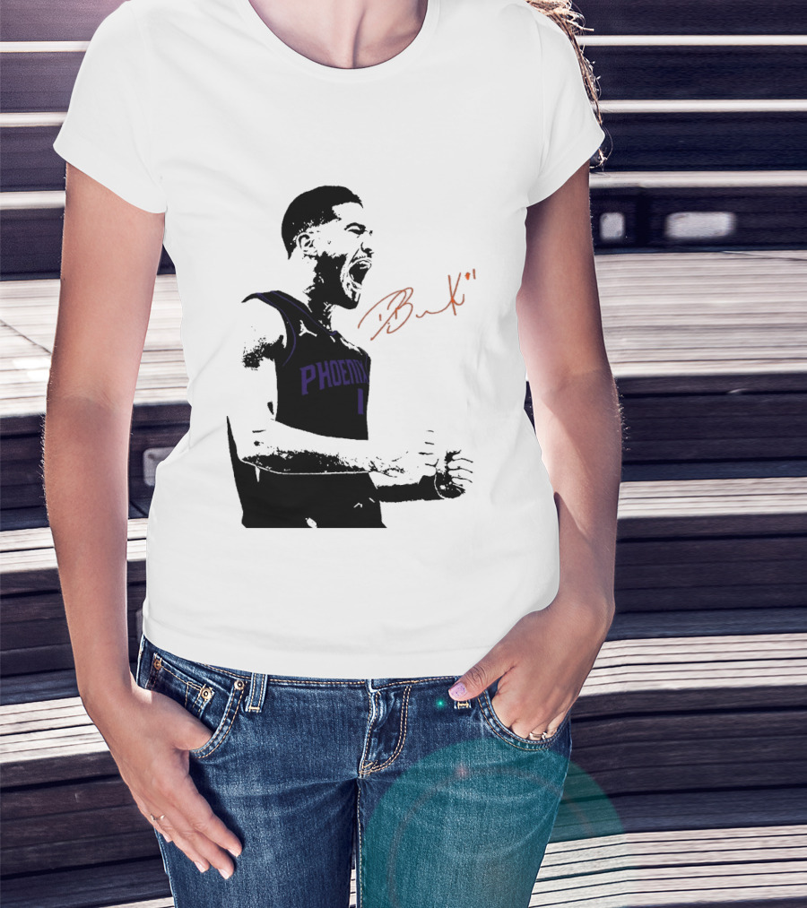 Phoenix Suns Booker Signature Don't Tap T-Shirt