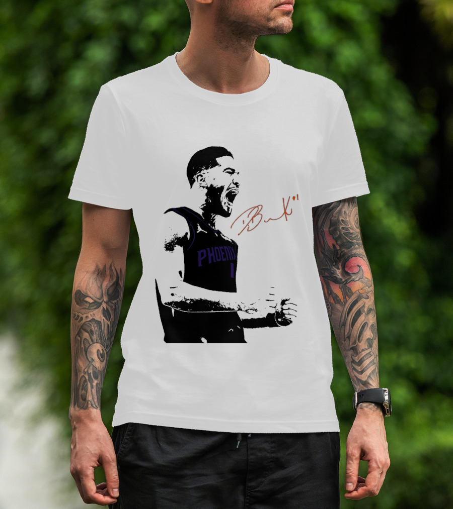 Phoenix Suns Booker Signature Don't Tap T-Shirt