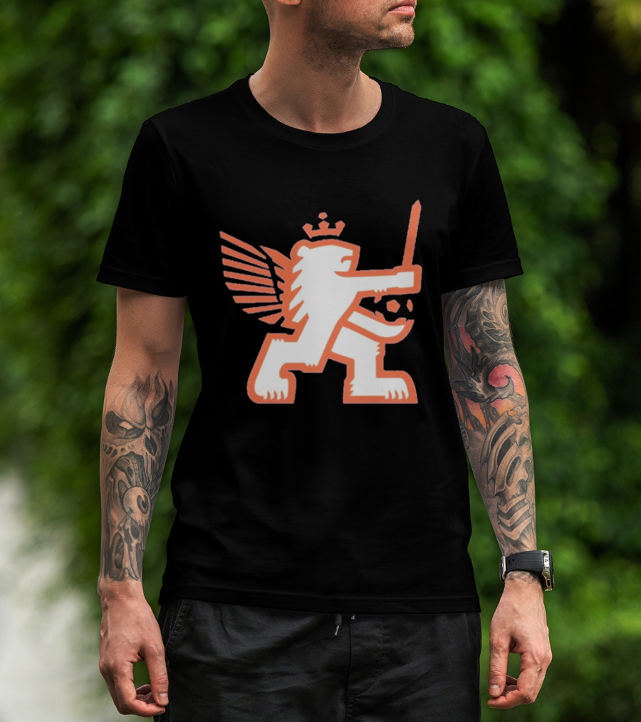 Knifey Lion FC Cincinnati Winged Sword T-Shirt