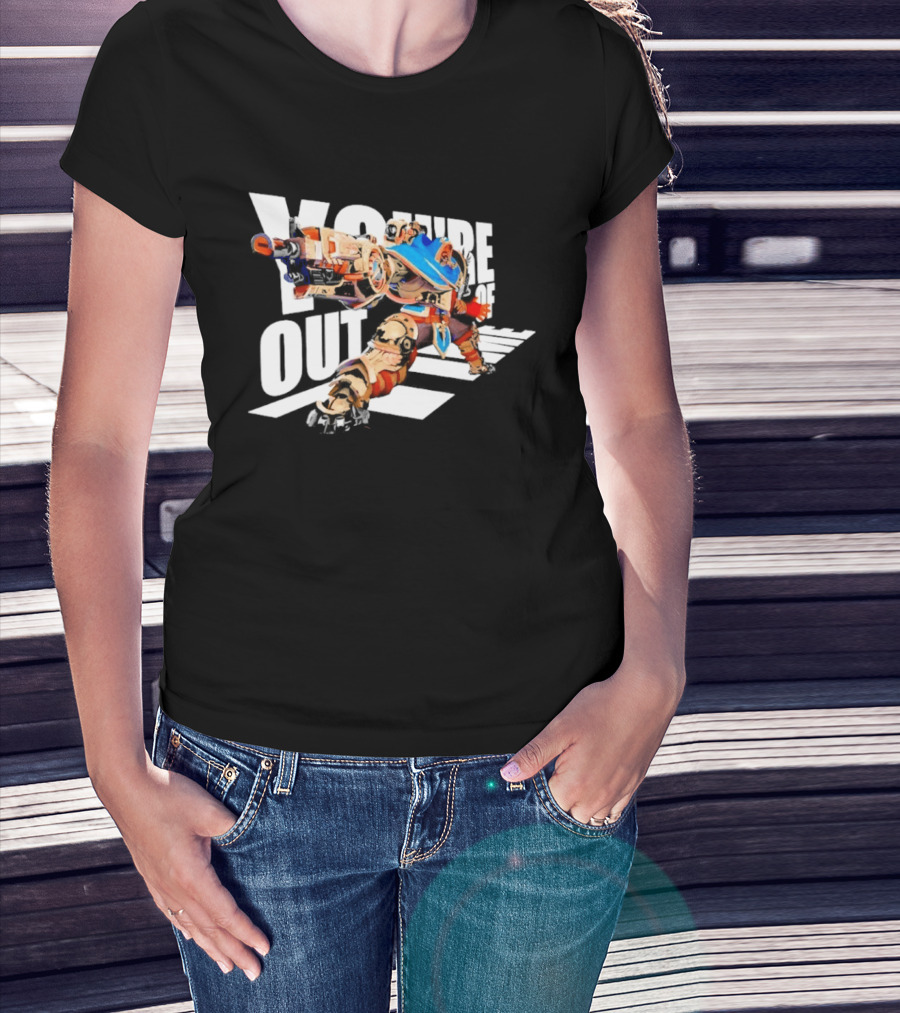 You're Out Of Time Paladins Video Game Character Action Pose T-Shirt