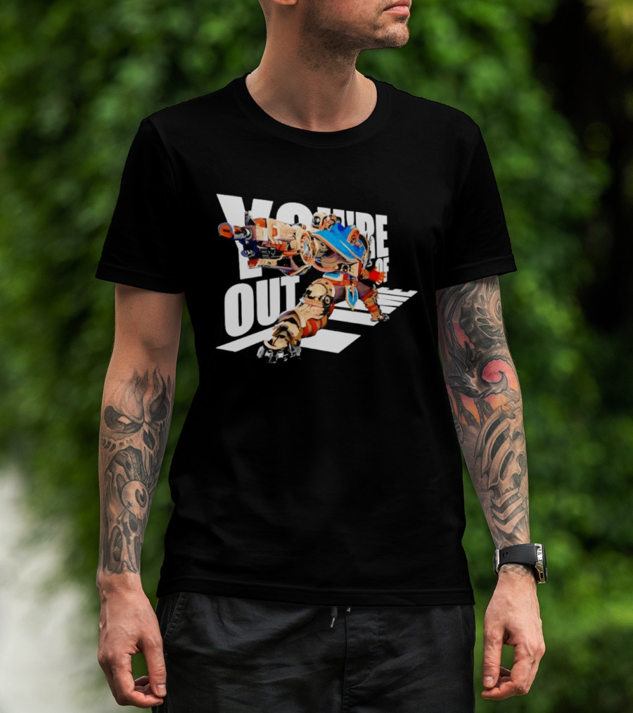 You're Out Of Time Paladins Video Game Character Action Pose T-Shirt