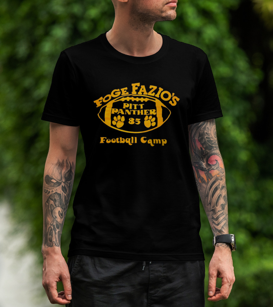Foge Fazio's Pitt Panther Football Camp 85 T-Shirt