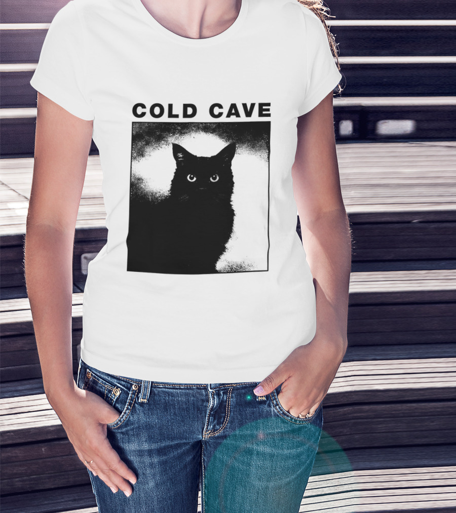 COLD CAVE Cat In Shadow T-Shirt