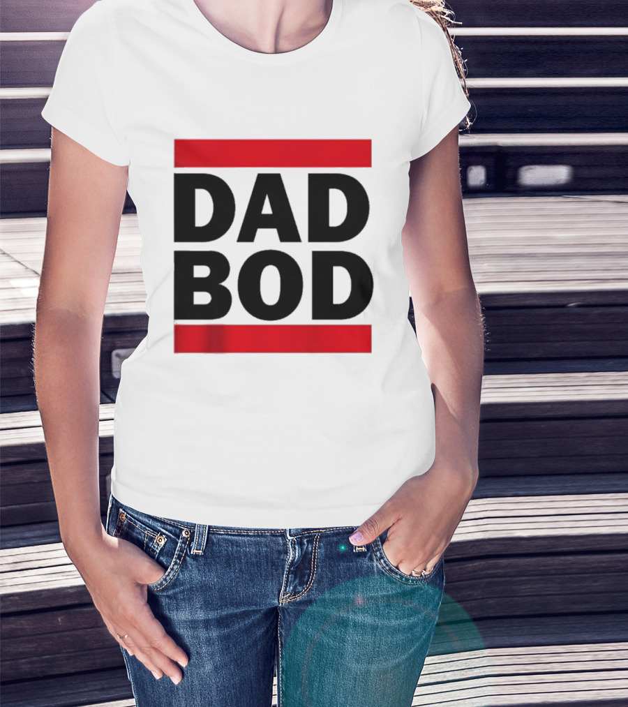 Dad Bod Red Stripes T-Shirt