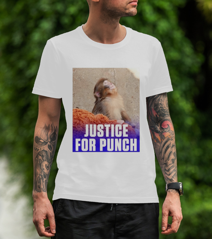 Justice For Punch Monkey T-Shirt