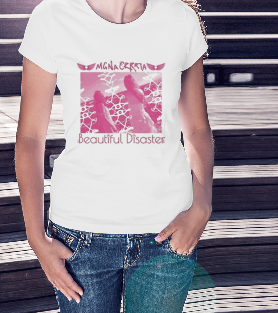 MGNA Crrrta Beautiful Disaster Butterflies T-Shirt