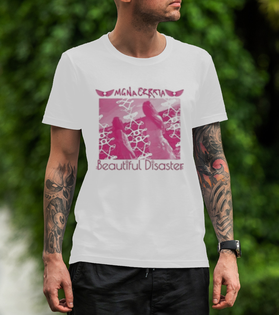 MGNA Crrrta Beautiful Disaster Butterflies T-Shirt