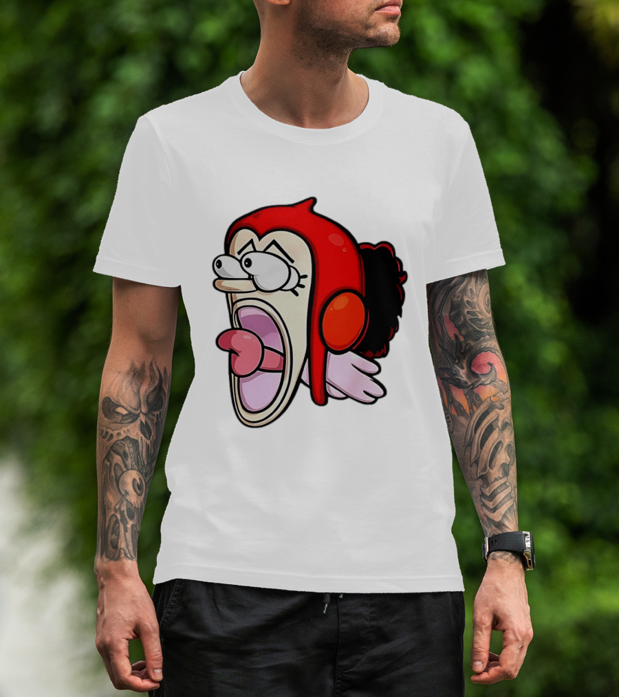 Usopp Sogeking Shout Expression Digital Drawing T-Shirt