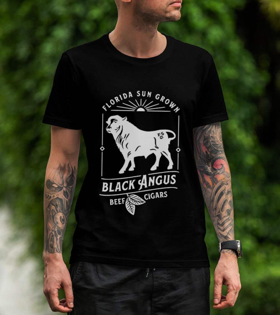 Florida Sun Grown Black Angus Beef Cigars FSG T-Shirt