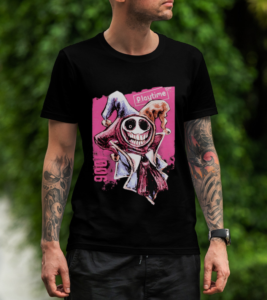 Jack Skellington 1006 Broken Things Playtime Joker Costume T-Shirt