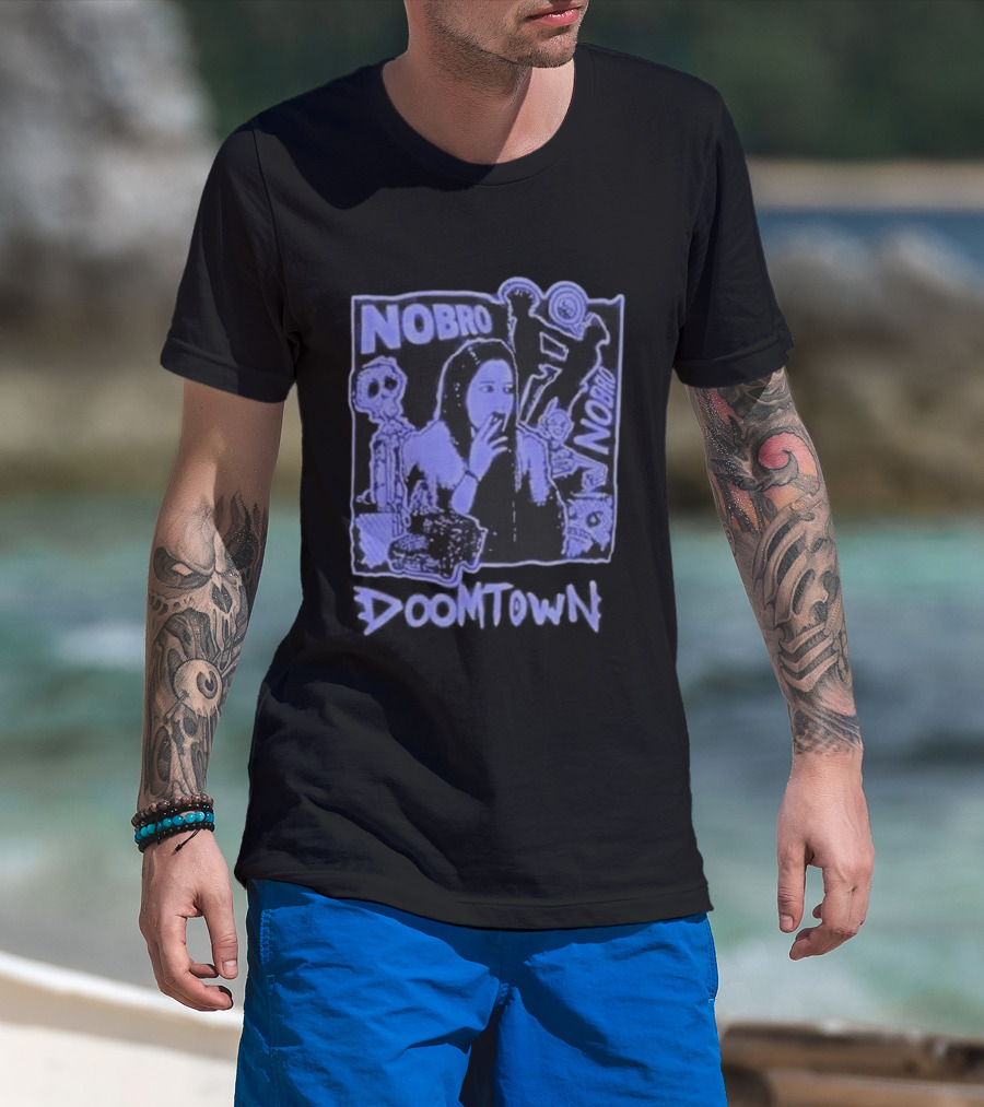 Nobro US Co Headlining Tour 2026 Baltimore Nevermore Hall February 20 Doom Town T-Shirt
