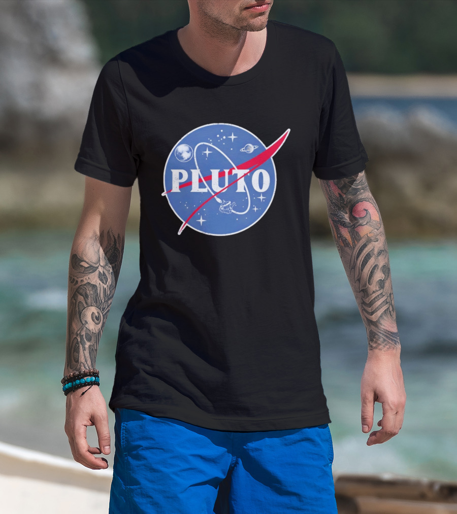 NASA Pluto Space Mission T-Shirt