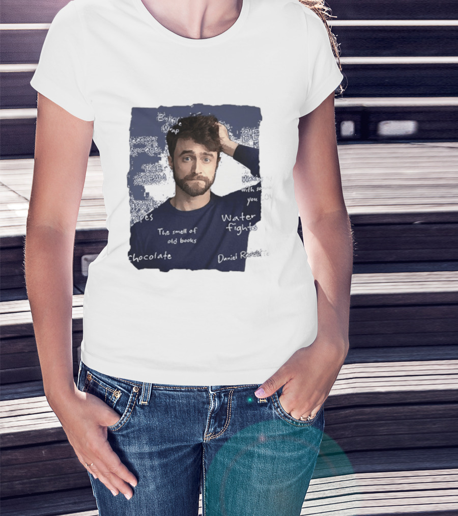 Bubble Wrap Beside Water Fights Ice Cream Chocolate The Smell Of Old Books Daniel T-Shirt