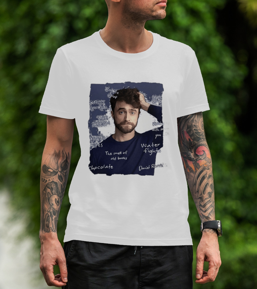 Bubble Wrap Beside Water Fights Ice Cream Chocolate The Smell Of Old Books Daniel T-Shirt
