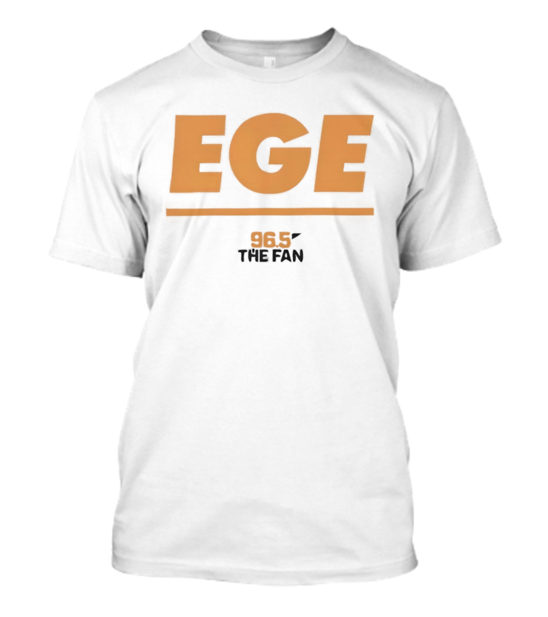 EGE 96.5 The Fan Kansas City Chiefs Football T-Shirt