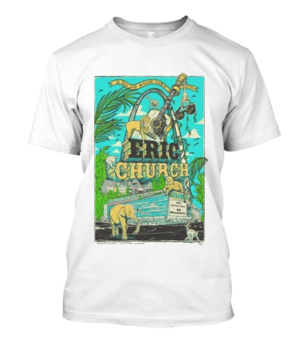 Eric Church St. Louis Gather Again Tour Feb 21 2026 Enterprise Center T-Shirt