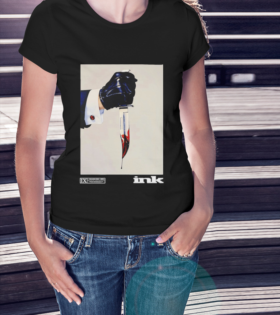 Ice Nine Kills Scream 7 Nightmare On The Knife Part One Bloodied Blade T-Shirt