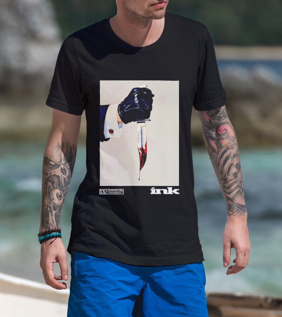 Ice Nine Kills Scream 7 Nightmare On The Knife Part One Bloodied Blade T-Shirt