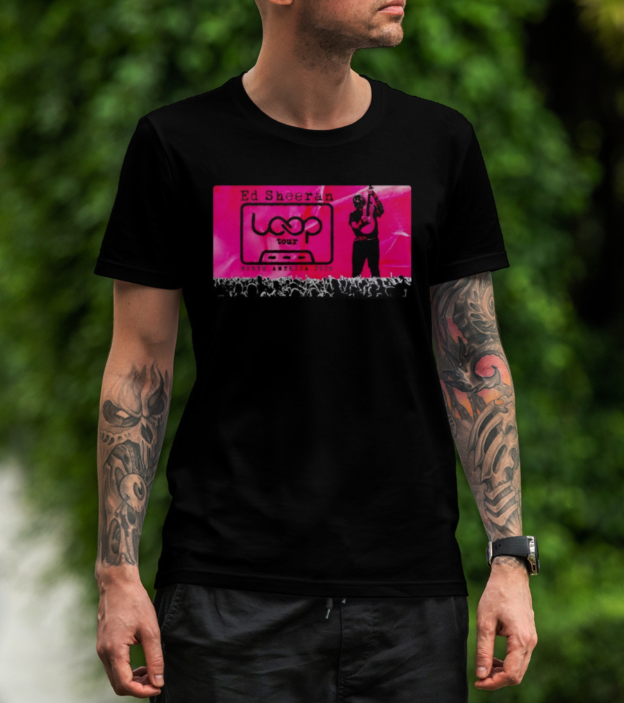 Ed Sheeran Loop Tour North America 2026 T-Shirt