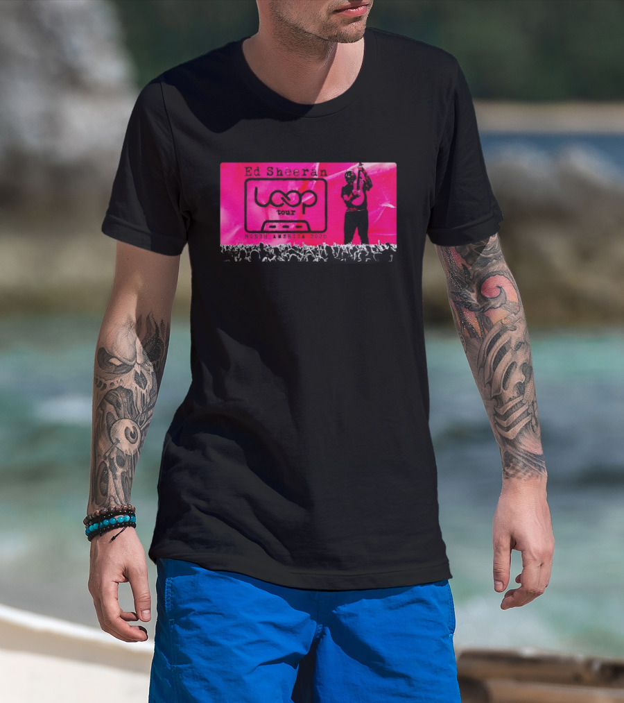 Ed Sheeran Loop Tour North America 2026 T-Shirt