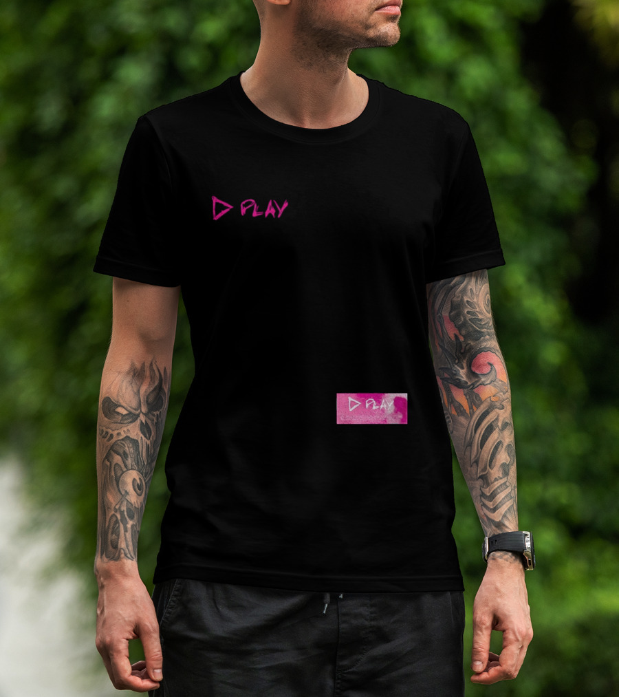 Ed Sheeran Loop Tour 2026 Play Pink T-Shirt