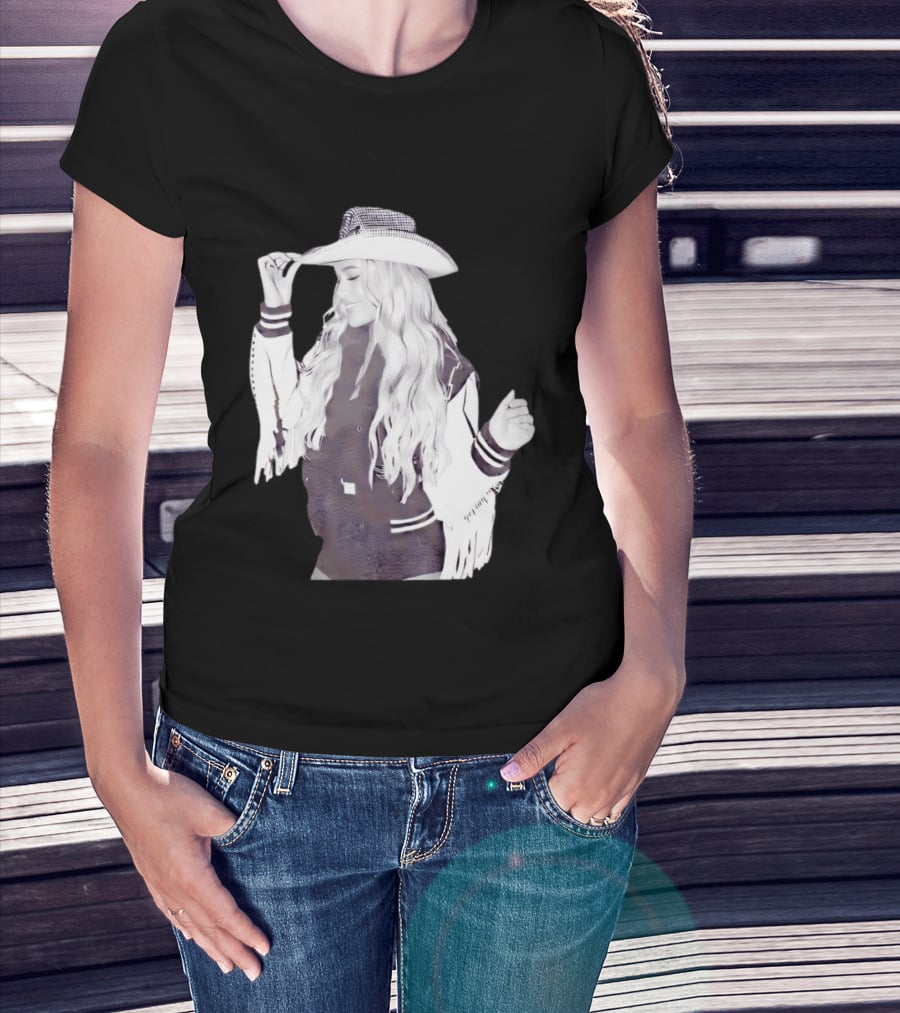 Megan Moroney Cloud 9 Tour 2026 Fringed Cowboy Hat And Jacket T-Shirt