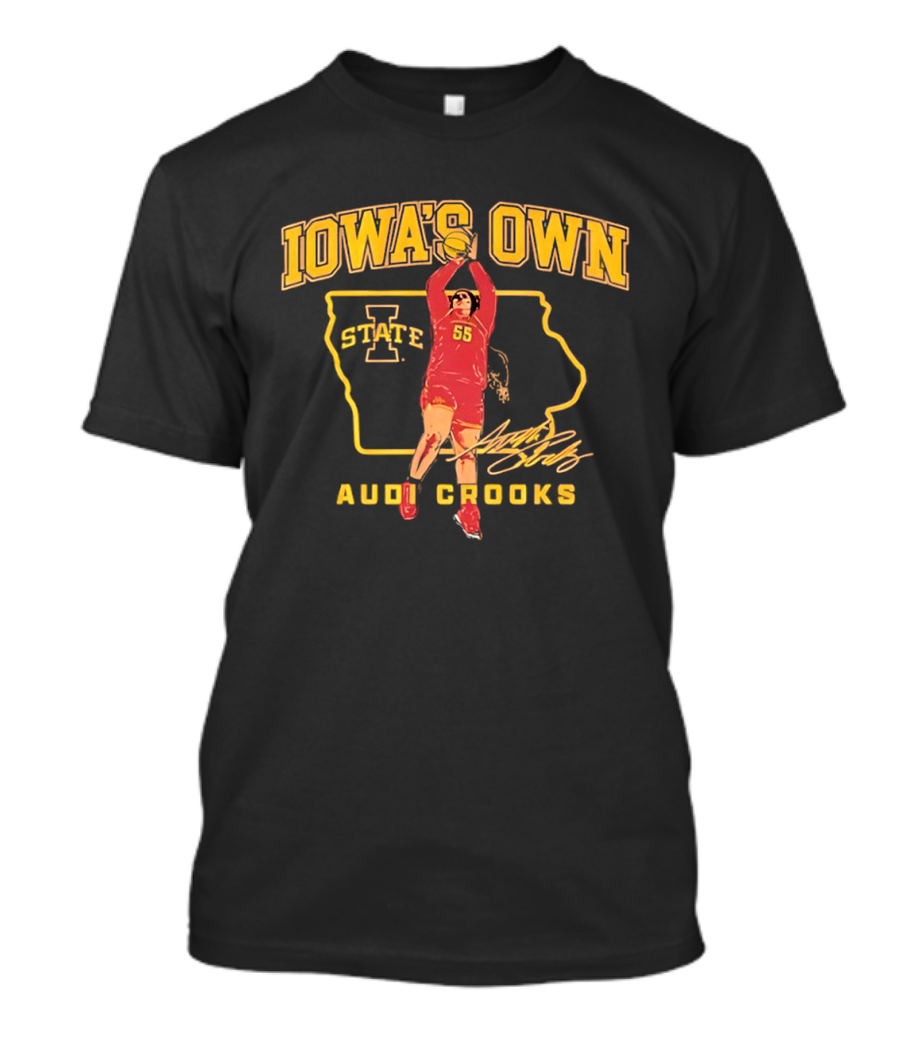 Iowa's Own Audi Crooks Iowa State Cyclones Women's Basketball T-Shirt
