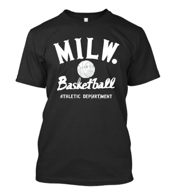MILW Basketball Athletic Department Retro Sports T-Shirt