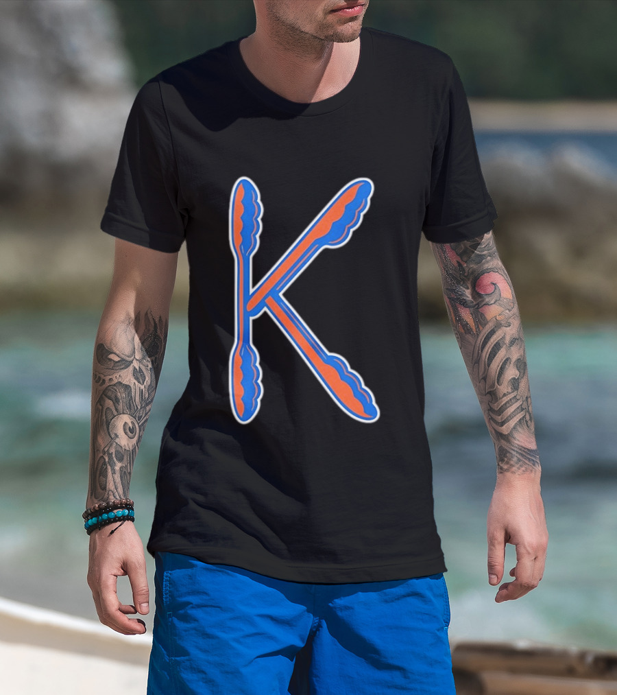 New York Mets K Tongs Baseball T-Shirt