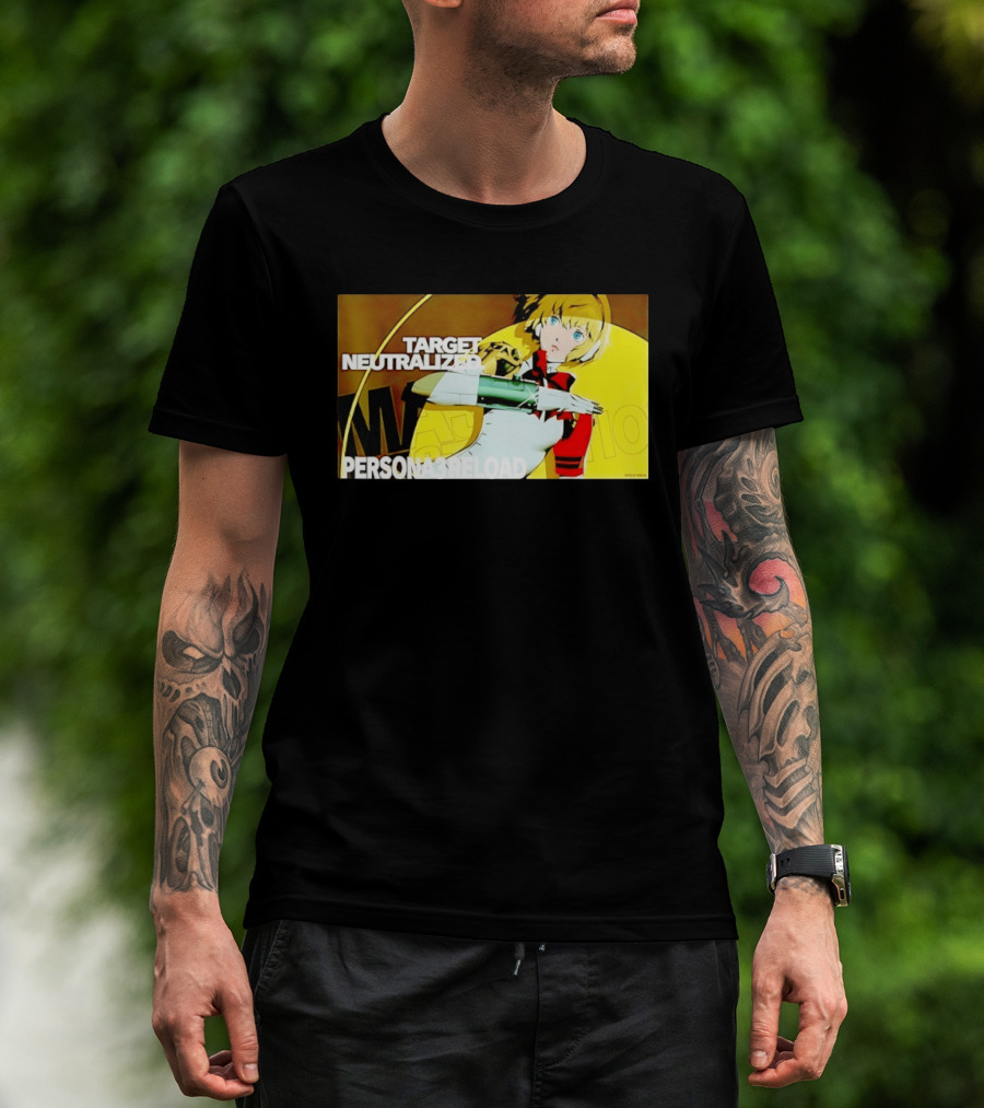 Target Neutralized Aigis Persona 3 Reload T-Shirt
