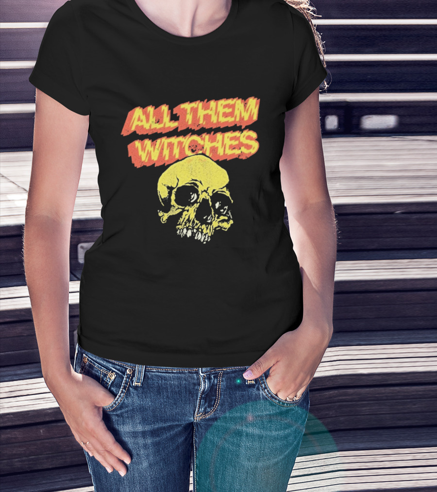 All Them Witches Skull Punk Bold Graphic 2026 T-Shirt