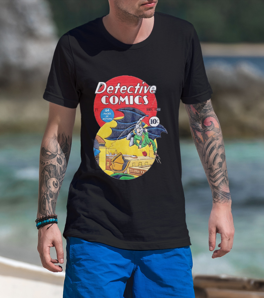 Detective Comics 27 May 1939 Batman 64 Pages Of Action T-Shirt