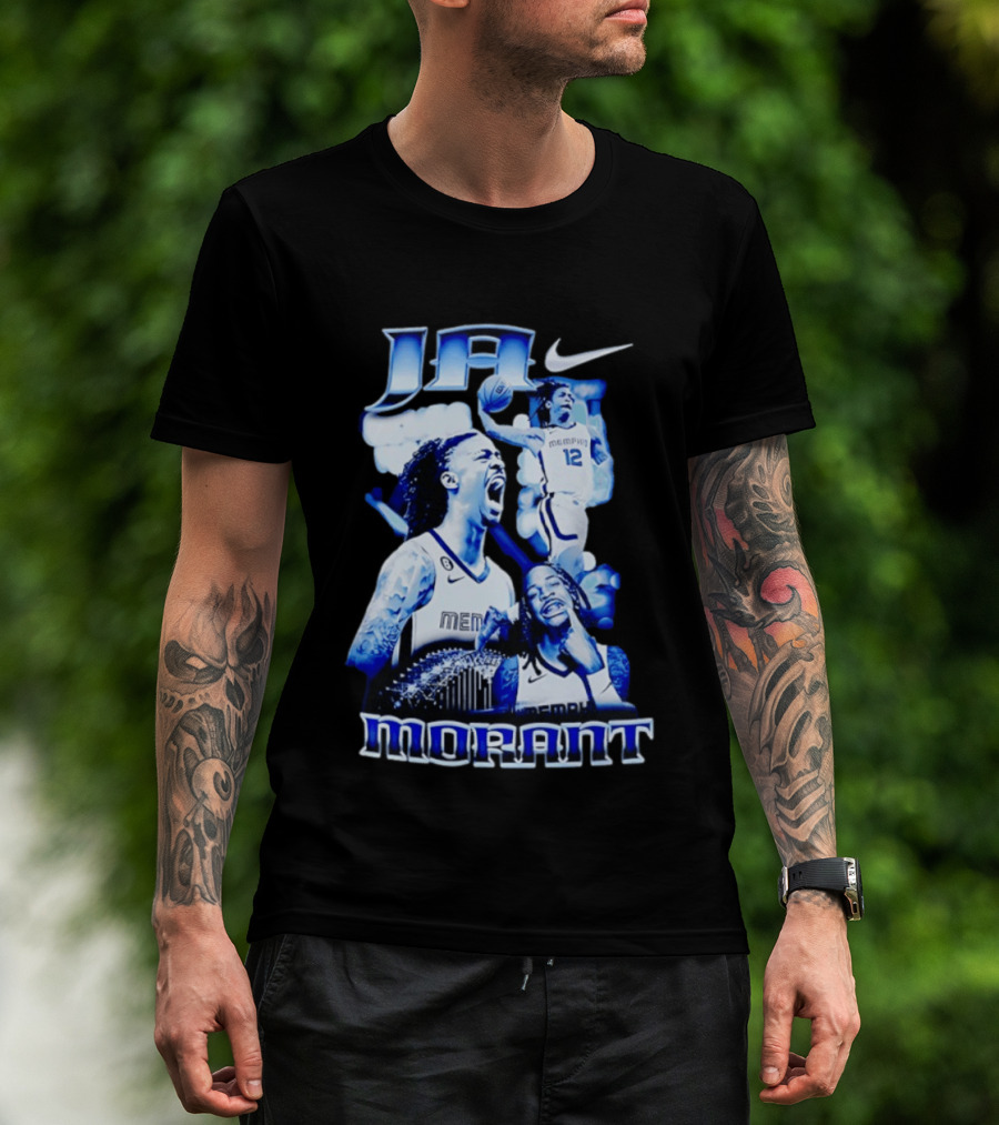 Ja Morant Memphis NBA All Star Highlights Nike Grizzlies T-Shirt