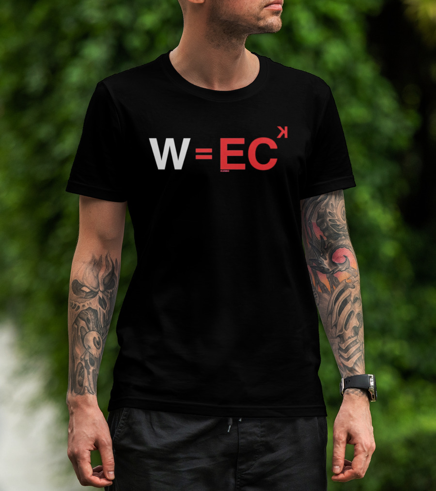 Cabrera W Equals EC Formula Bold Red White T-Shirt
