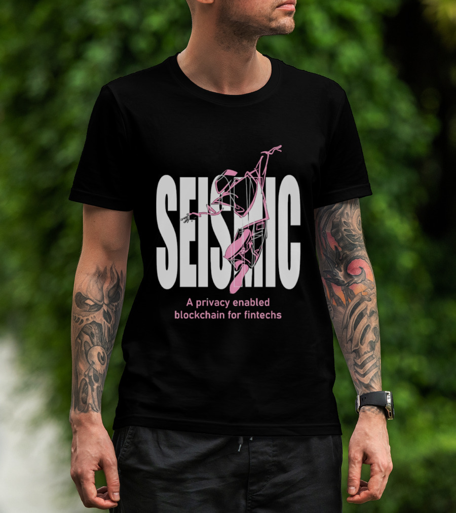 Seismic Privacy Enabled Blockchain For Fintechs T-Shirt