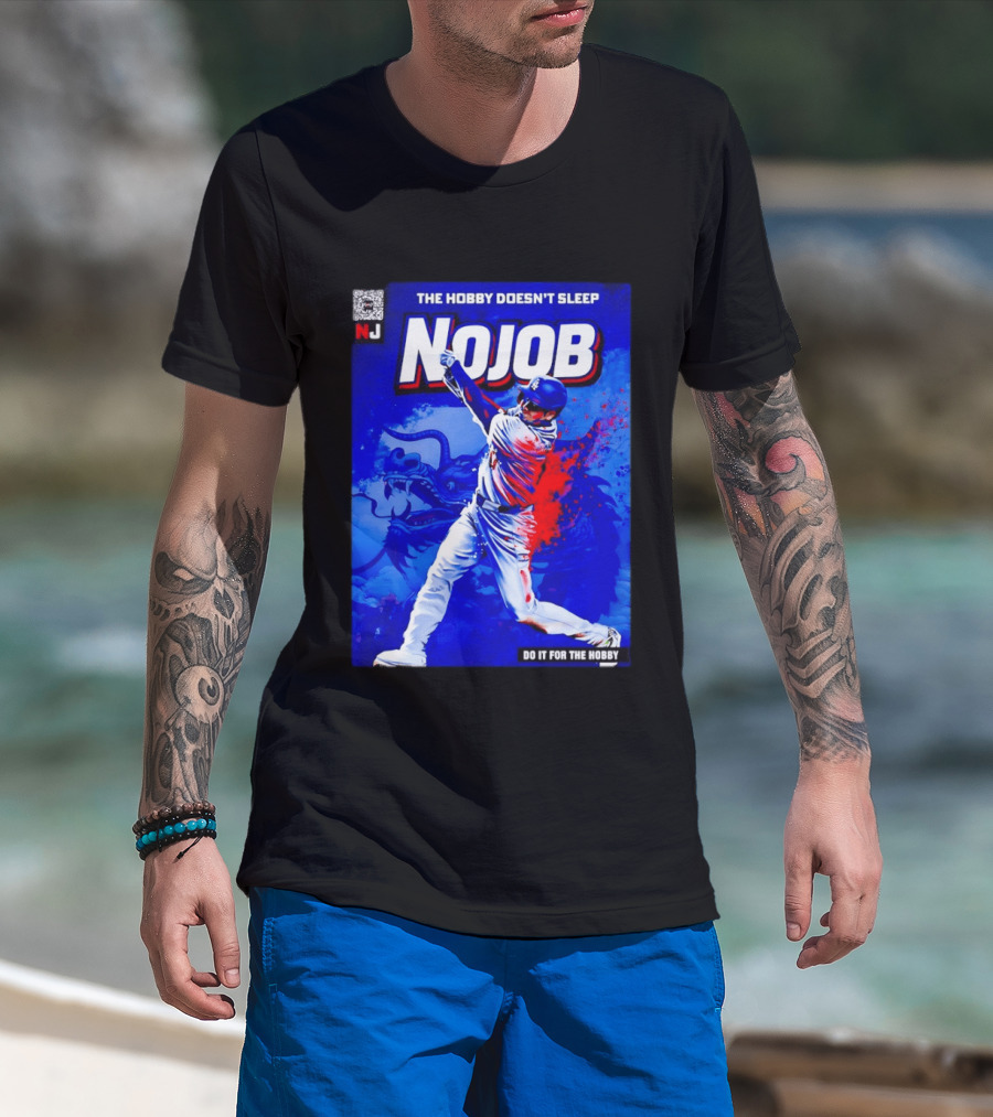 Shohei Ohtani Nojob The Hobby Doesn't Sleep Do It For The Hobby Baseball Dragon T-Shirt