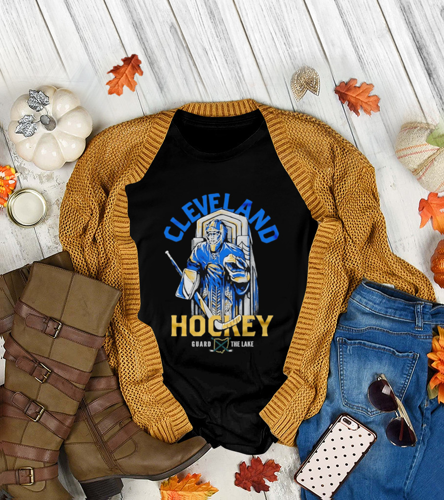 Cleveland Hockey Monsters Guard the Lake T-Shirt