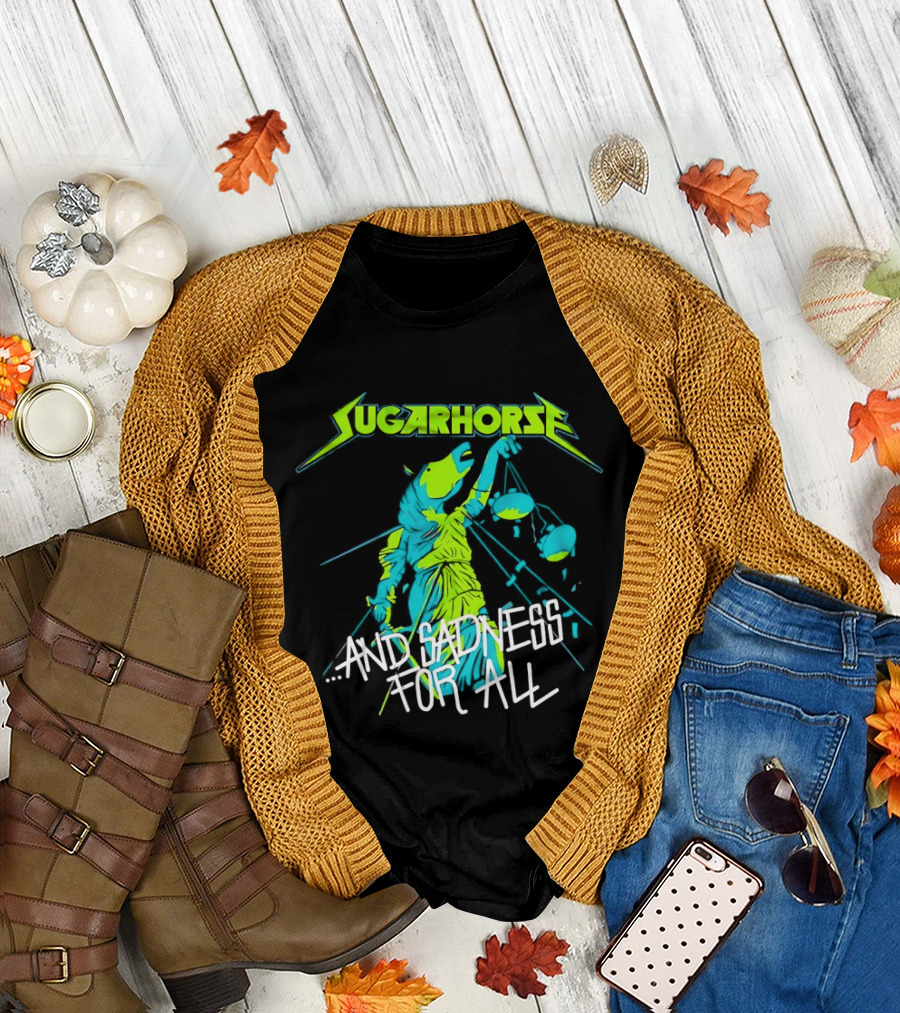 Sugarhorse And Sadness For All Statue T-Shirt