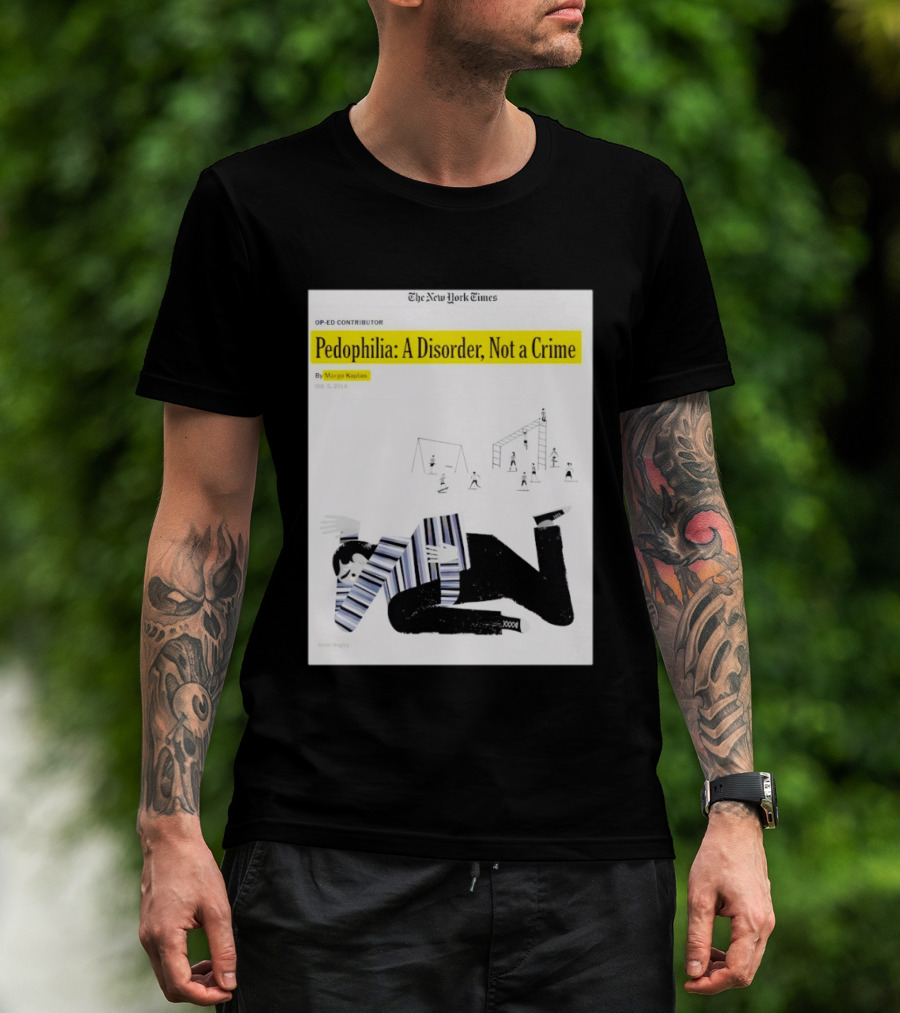 Musk And Lee Respond To 2014 New York Times Op Ed On Pedophilia As Disorder T-Shirt