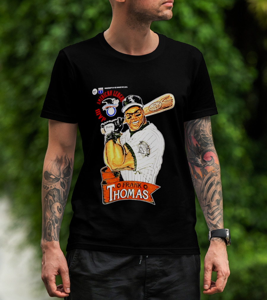 Frank Thomas Chicago White Sox MVP The Big Hurt Baseball Legend T-Shirt