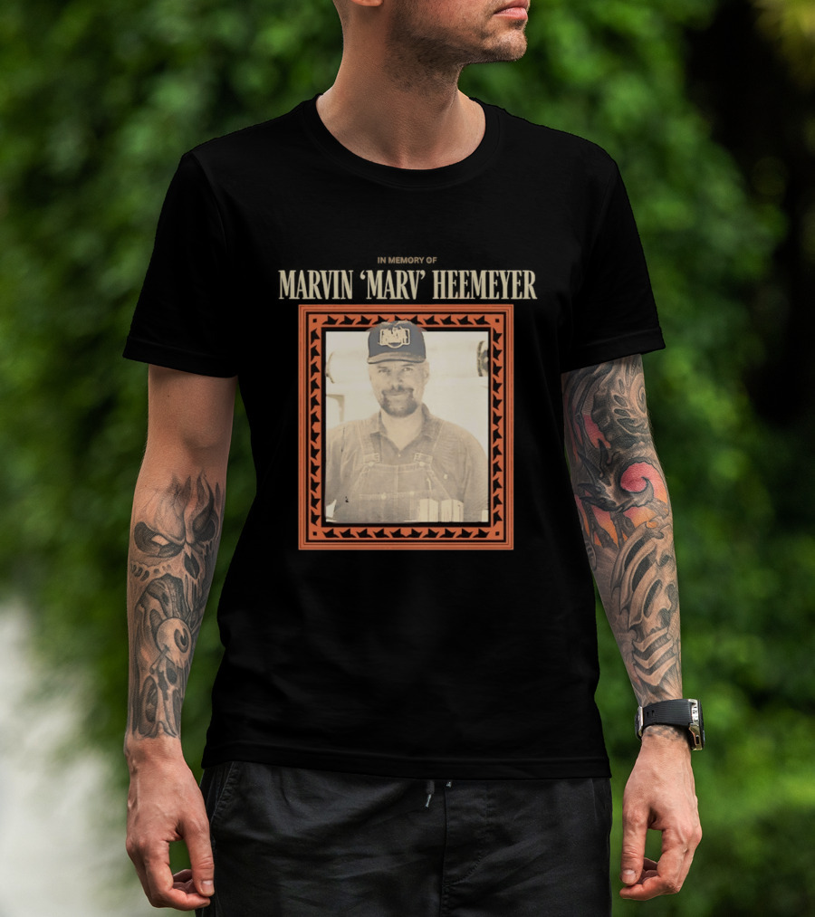 Marvin Heemeyer Memory Overalls And Cap T-Shirt