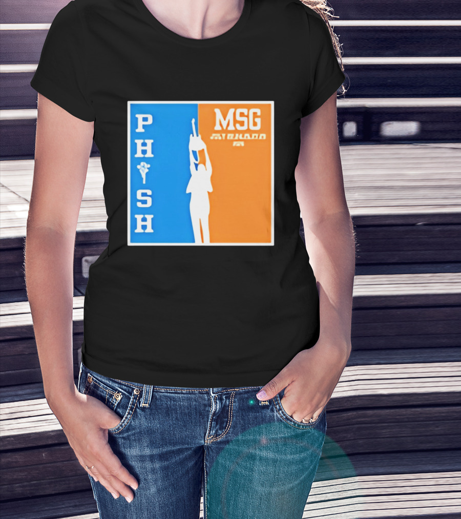 PHISH MSG Silhouette Guitar Concert Event T-Shirt