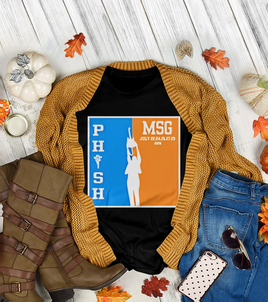 PHISH MSG Silhouette Guitar Concert Event T-Shirt