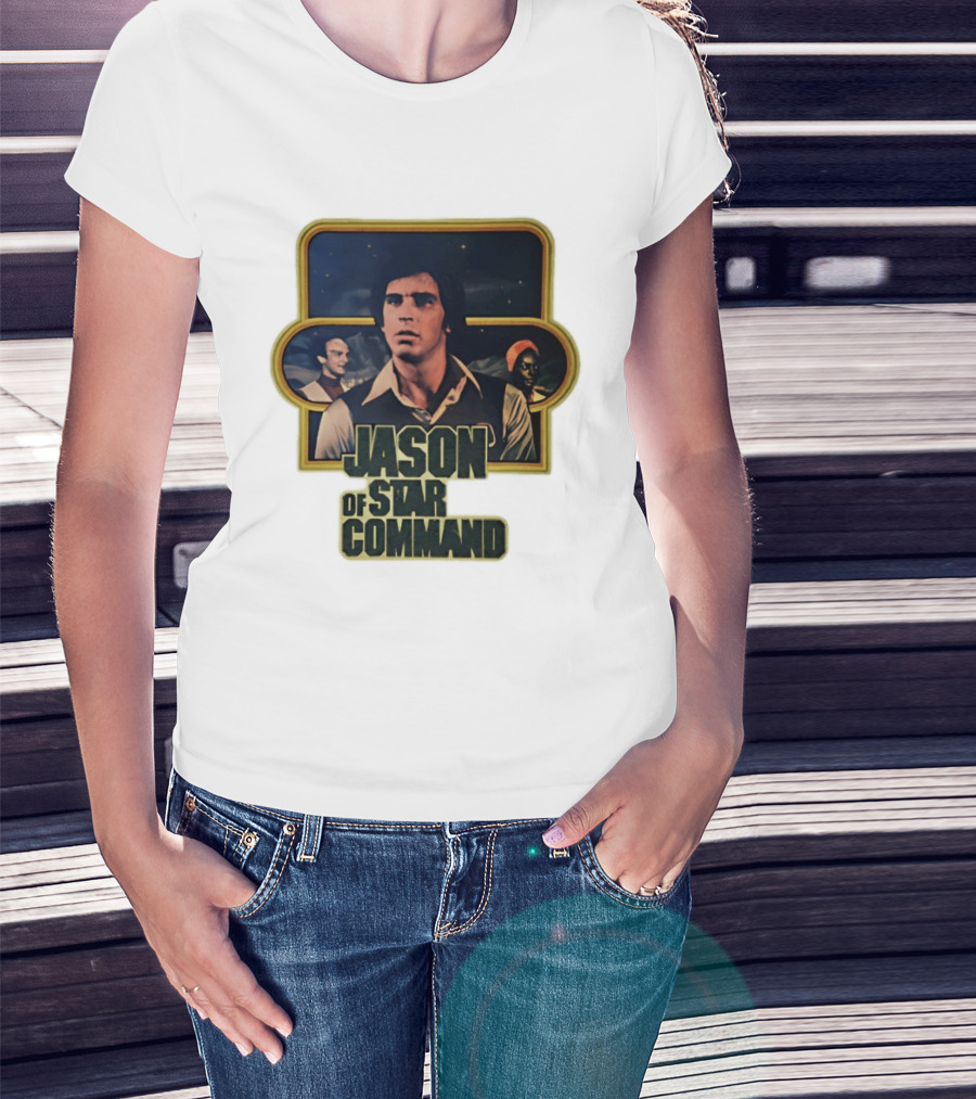 Jason Of Star Command Retro Sci Fi Series Iconic Ensemble T-Shirt