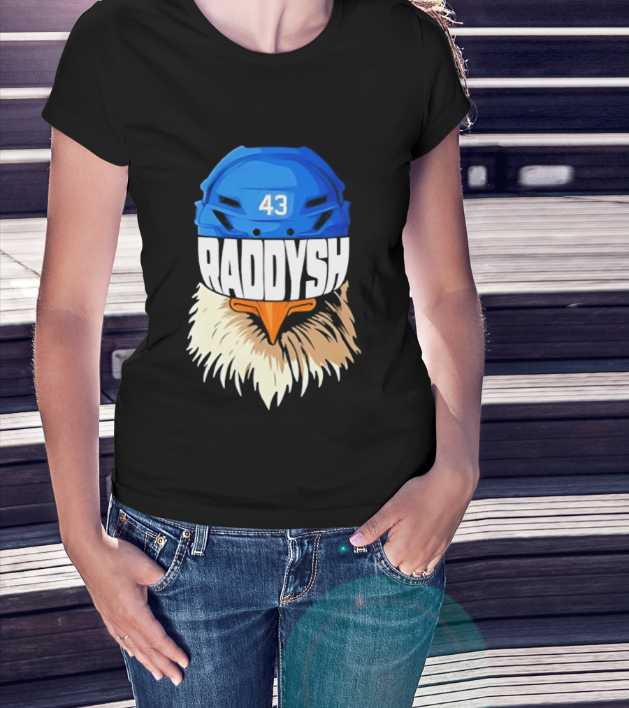 Tampa Bay Lightning Raddysh Bald Eagle 43 Helmet T-Shirt
