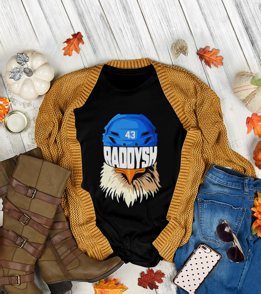 Tampa Bay Lightning Raddysh Bald Eagle 43 Helmet T-Shirt