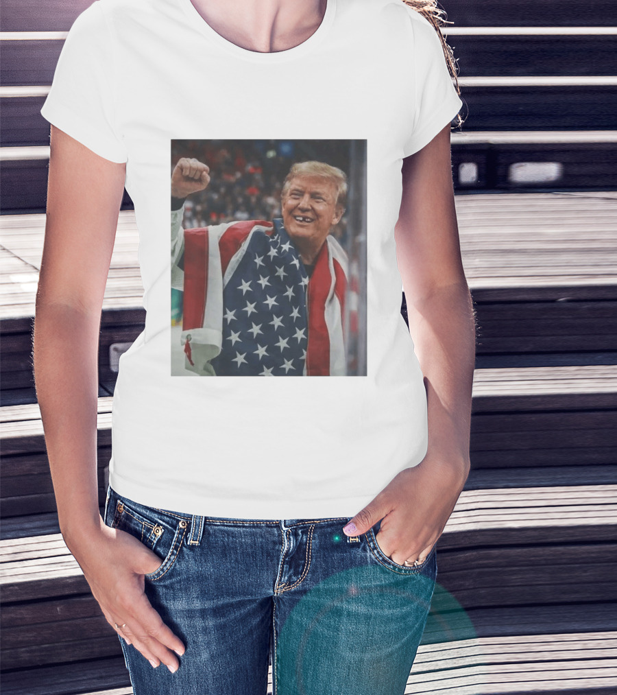 Trump Loss Teeth Gold Medal USA Olympic 2026 Victory T-Shirt