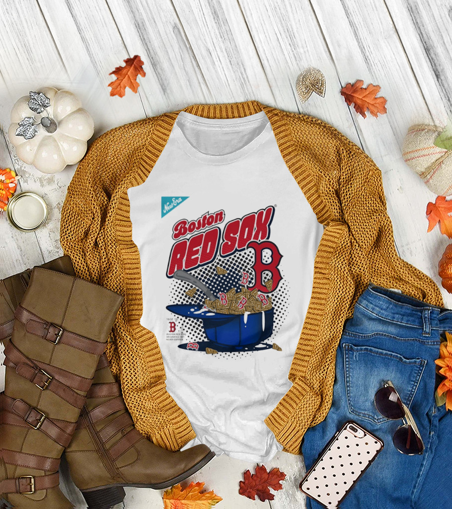 Boston Red Sox B Cap with Cereal Bowl T-Shirt